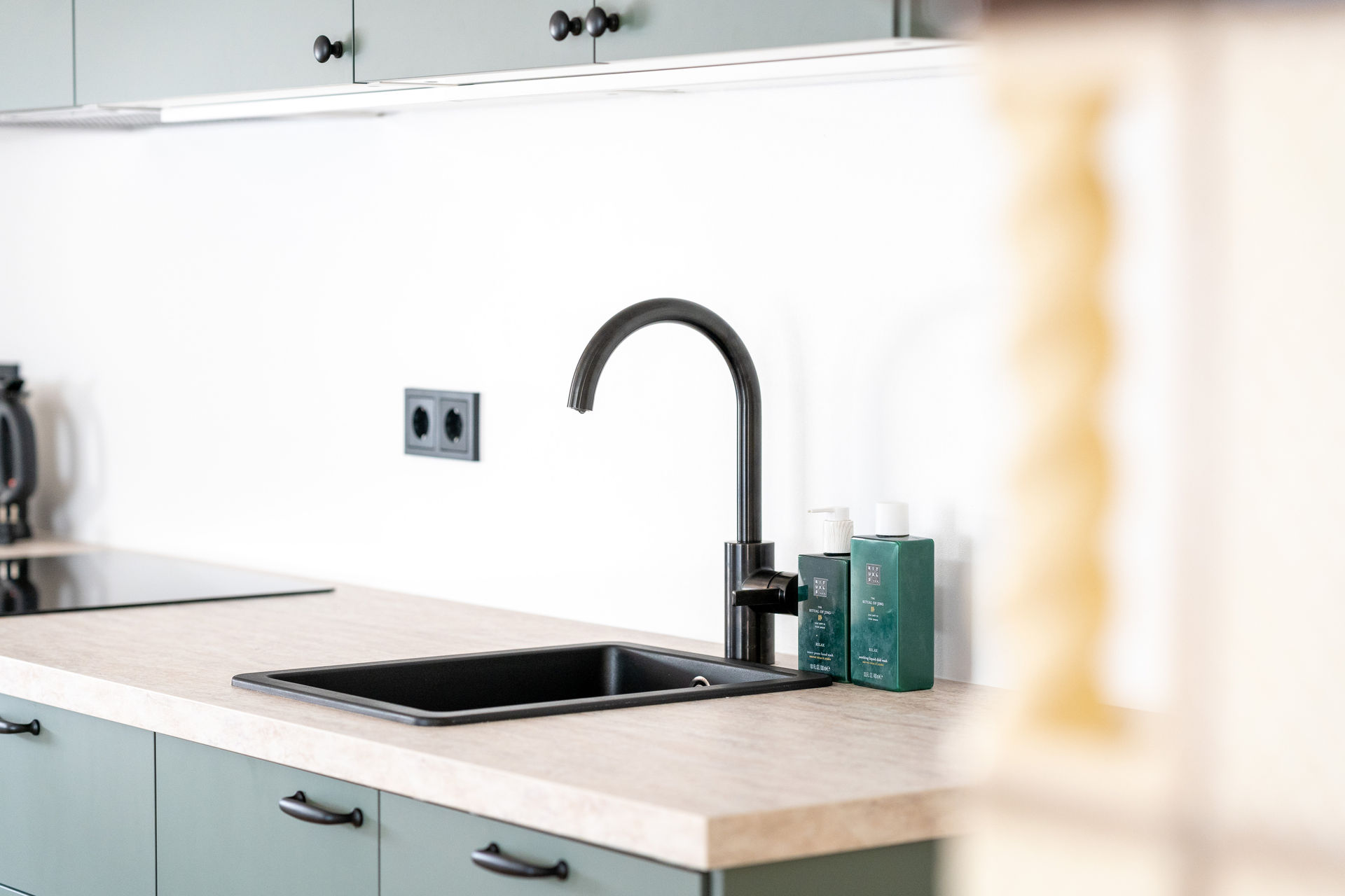 Waschbecken in der Ferienstube Dornbirn Kehlegg